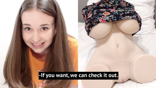 My stepsister says she’s better at sex than my Tantaly doll. 🤭