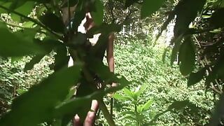 Angel Long knew she was lost in a magical garden. Angel Long Is Making Her Fantasy Of Fucking Two Cocks At Once Come True