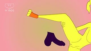 Animation Hentai Sexy Toy Girl FNAF fucking and riding Five Nights At Freddys