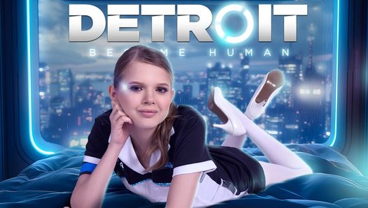 VRCosplayX Coco Lovelock as Kara in DETROIT BECOME HUMAN Becomes Sentient And Horny