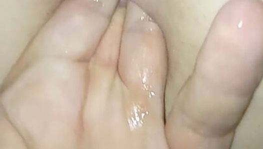 The games with the ass and pussy continue