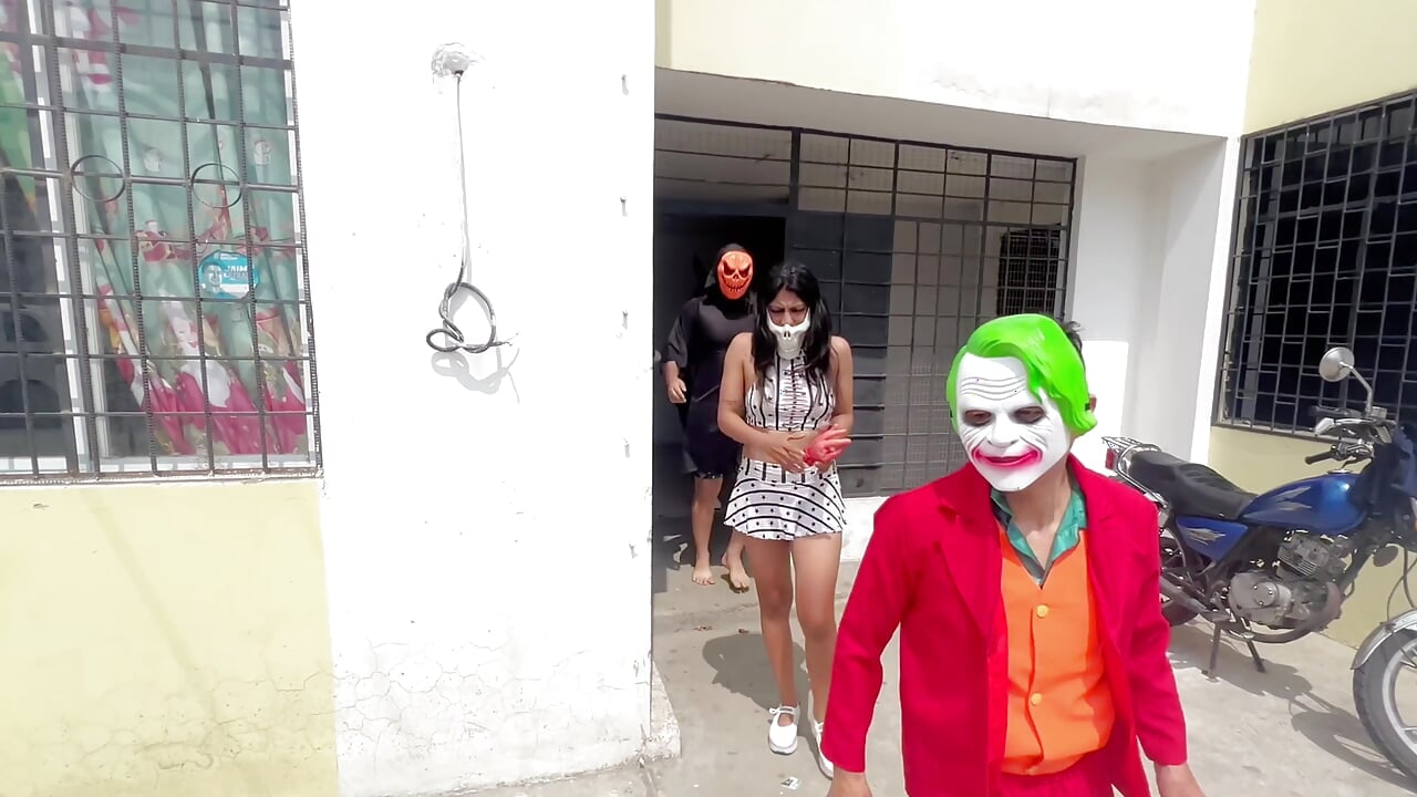 Look what we did on Halloween, a lot of knowledge and orgasms in a delicious foursome.