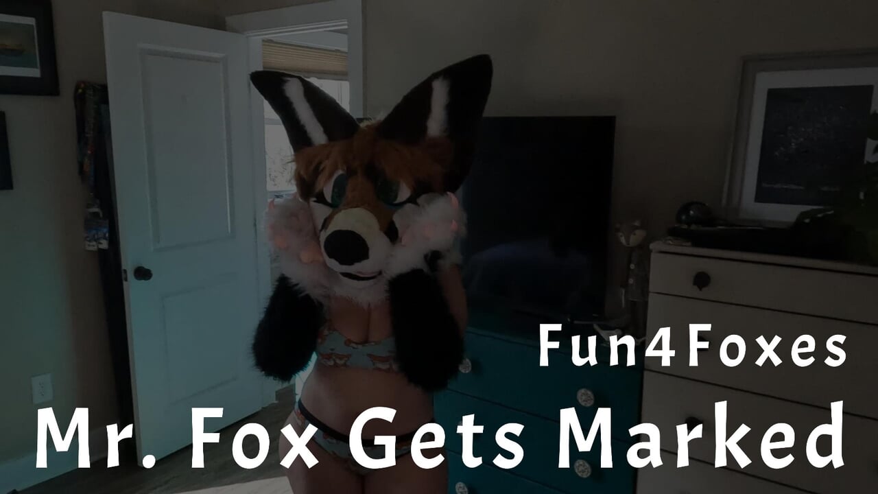 The Vixen marks her Mate with urine and pheromones