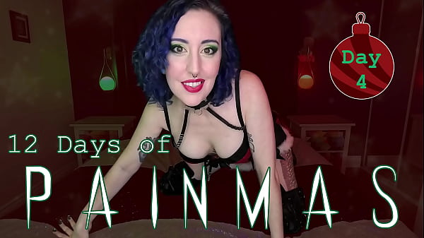 DAY 4 – 12 DAYS OF PAINMAS – Preview – Christmas CBT & Pain Play Slave Tasks by Miss Faith Rae with BDSM Instructions & Femdom POV – HD 1080p MP4