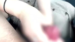 超清楚!!現役保育士G乳女子のキレイな手でシゴかれて大噴射#64【HJJ】