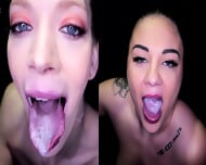 17 Fucking Cumshots Between The Two Of You!