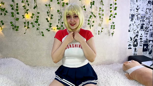 Hot Teen School Girl Showing Tits And Humping Pillow