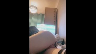 Slutty Femboy Plays With Dildo and Shakes His Cute Ass To Please You