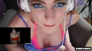 Carly Rae Summers Reacts to ROUGH POWER FUCK MAKES HER BRAIN MELT – PF Porn Reactions Ep IV ´