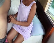 Sri Lankan hottie makes me cum hard in missionary, cowgirl and reverse!